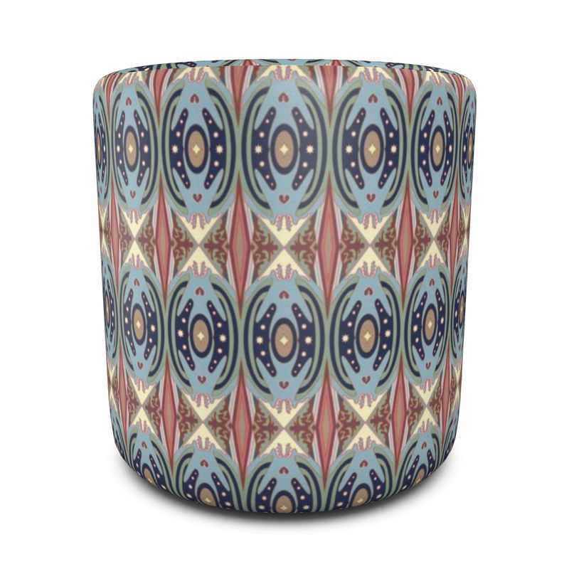 Exit The Cosmic Egg Pouffe Round | Queer Art Decor