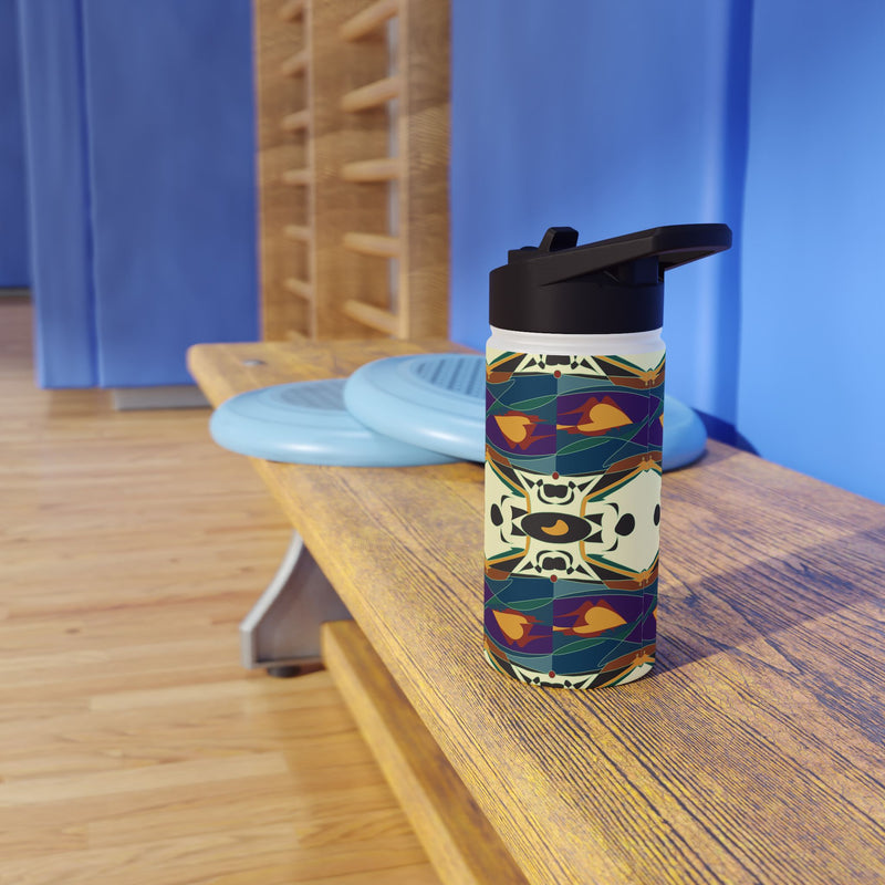 Spider Granma's Love Village Slender Water Bottle