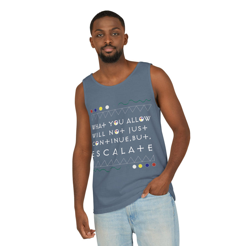 What You Allow... Tank Top | Black Empowerment Apparel