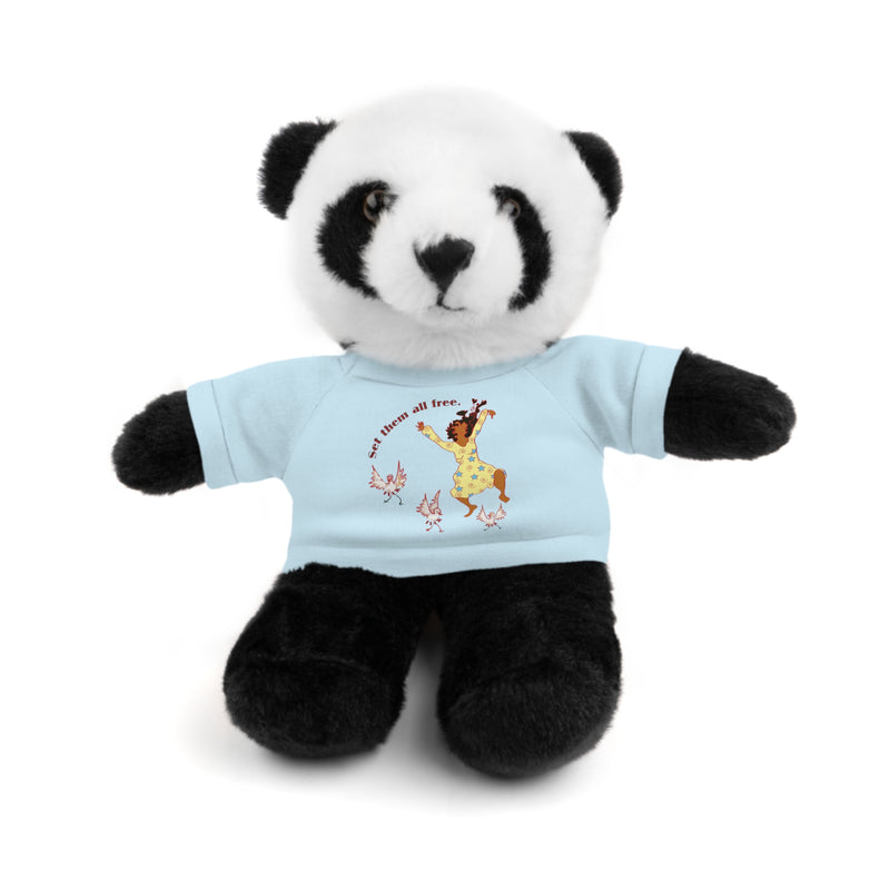 Set Em All Free Stuffed Animal | Black Liberation Decor
