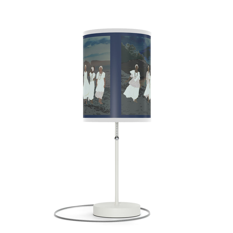 The Gathering Lamp on a Stand | Afrocentric Home Decor