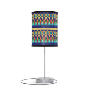 Our Sacred Temples Lamp on a Stand | Afrocentric Home Decor