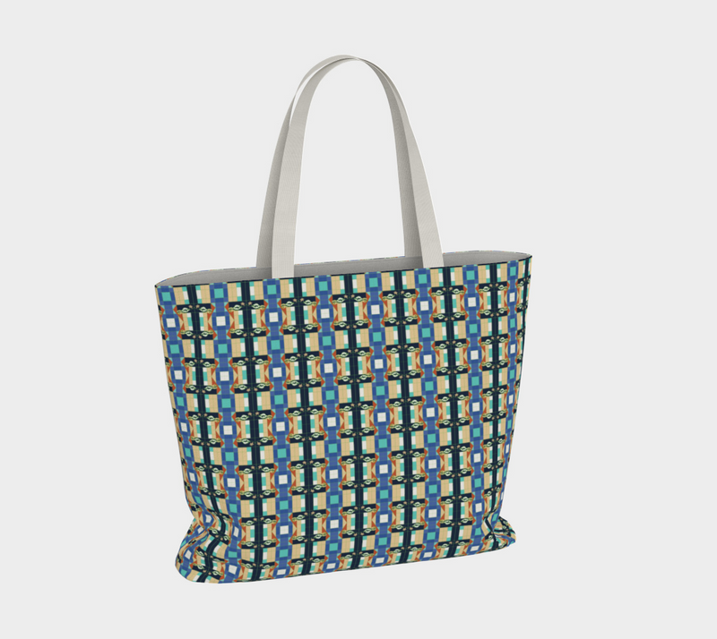 Deep Wata Large Tote Bag | Afrocentric Pride