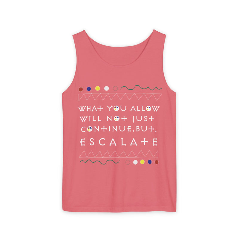 What You Allow... Tank Top | Black Empowerment Apparel