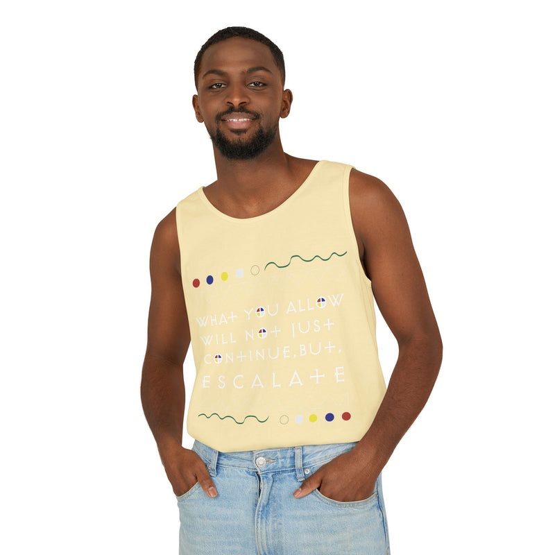 What You Allow... Tank Top | Black Empowerment Apparel