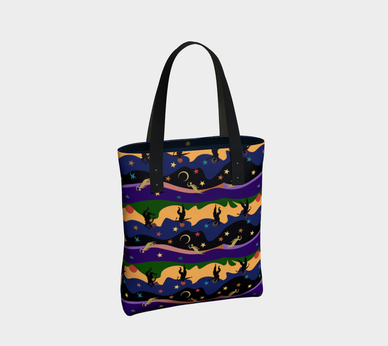 Autumn Dancers Tote Bag | Black Queer Art