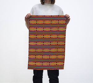 Kujichagulia Tea Towel | Black Self-Determination Decor