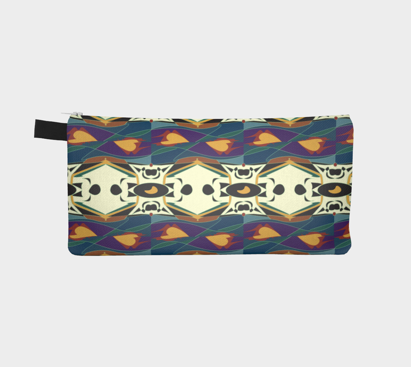Spider Granma's Love Village Pencil Case | Afrocentric Black Art
