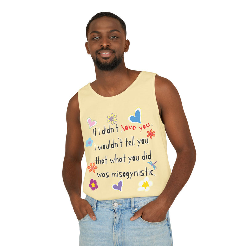 Love Wins (Anti-Misogyny) Tank Top | Black Queer Art