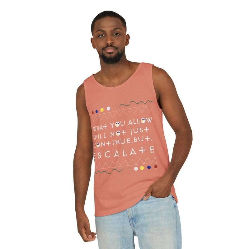 What You Allow... Tank Top | Black Empowerment Apparel