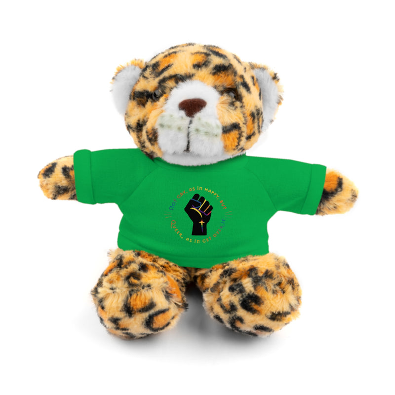 Get Used To It Stuffed Animal | Queer Pride Decor