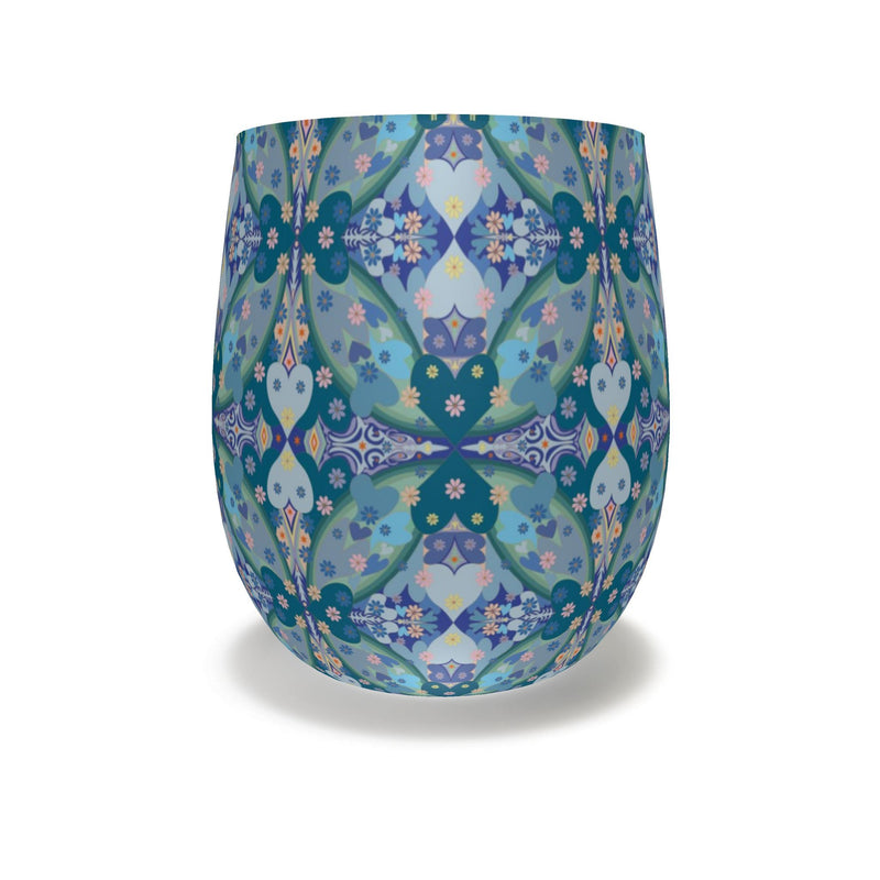 Once In A Blue Love Globe Glass
