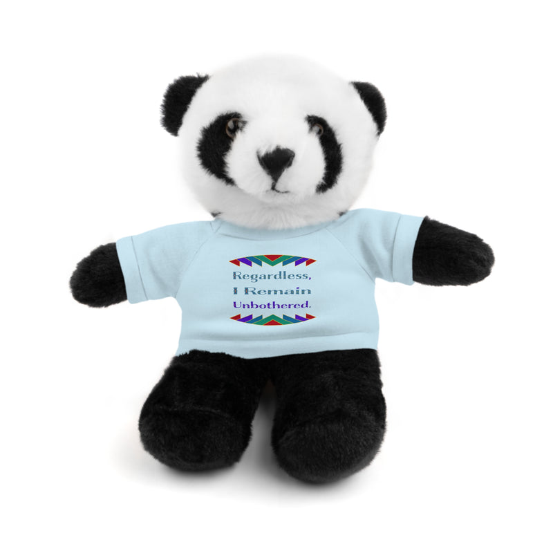 Regardless, I Remain Unbothered Stuffed Animal | Black Pride Accessories