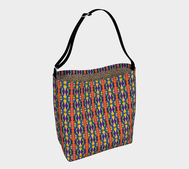 Carnival Butterfly Baby Day Tote | Black Queer Art