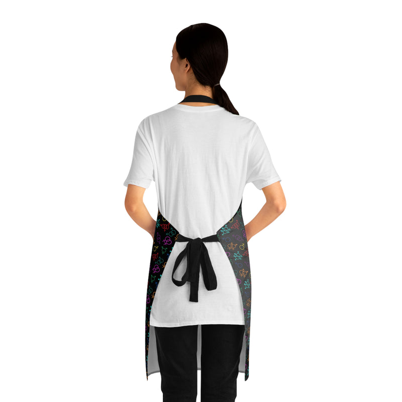 Come As You Are All Over Print Apron | Queer Art
