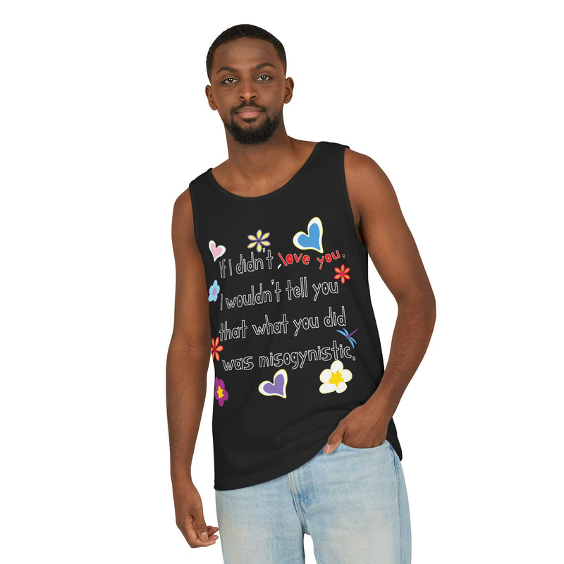 Love Wins (Anti-Misogyny) Tank Top | Black Queer Art