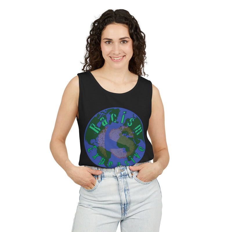 Racism Is Expensive Tank Top | Black Protest Art