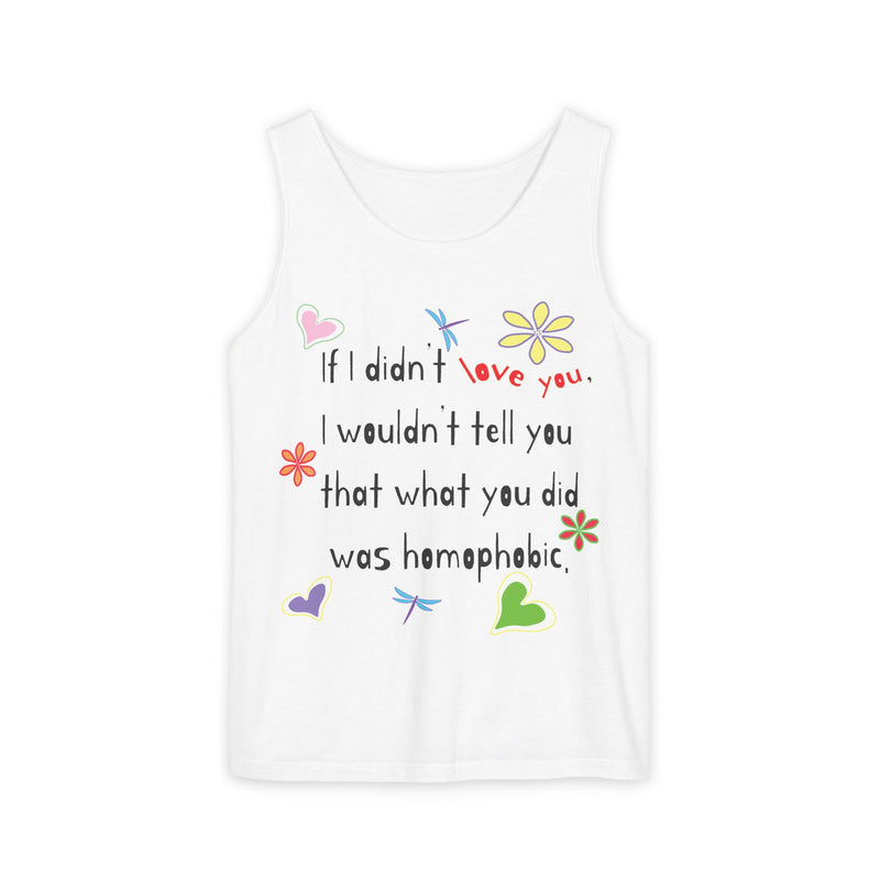 Love Wins (Anti-Homophobia) Tank Top | Queer Pride Apparel