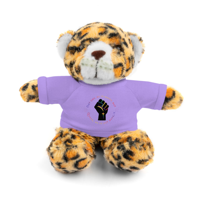 Get Used To It Stuffed Animal | Queer Pride Decor