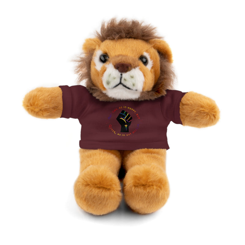 Get Used To It Stuffed Animal | Queer Pride Decor