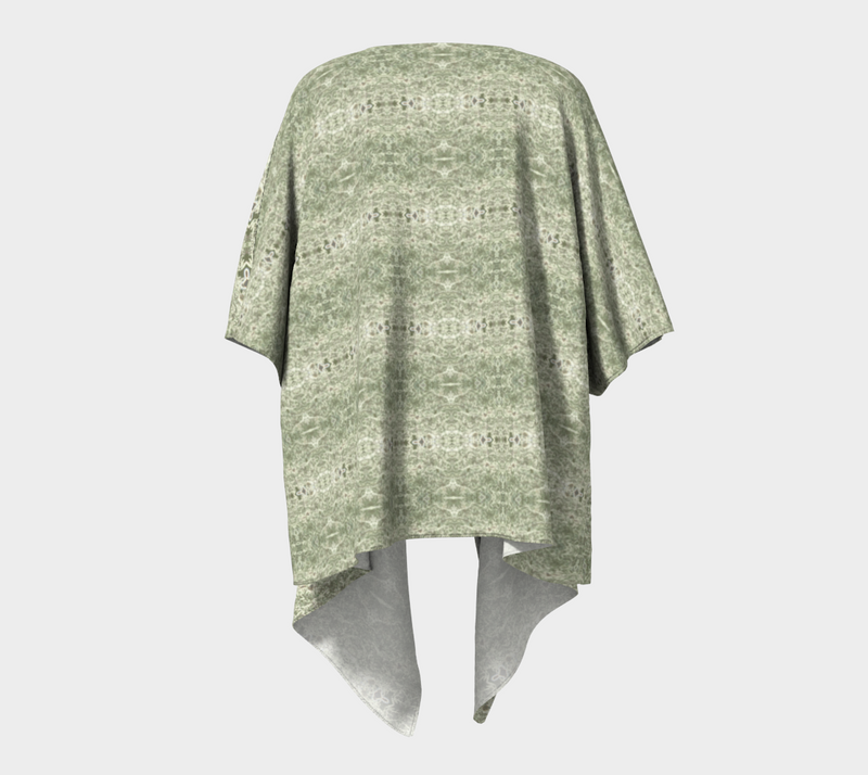 Spanish Moss Draped Kimono | Afrocentric Fashion