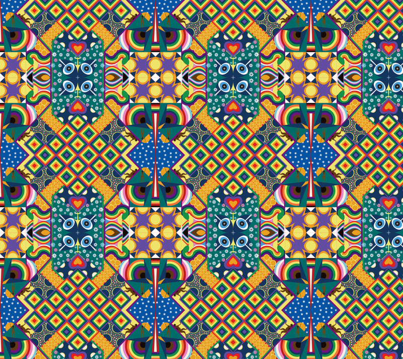 Chaos Iz Liberation Fabric