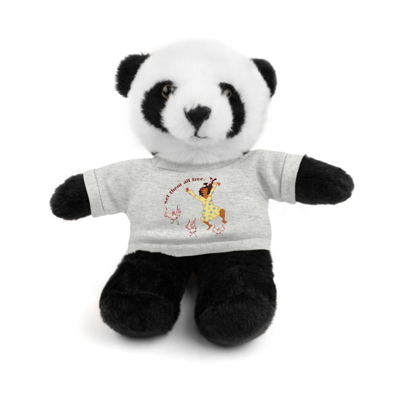Set Em All Free Stuffed Animal | Black Liberation Decor