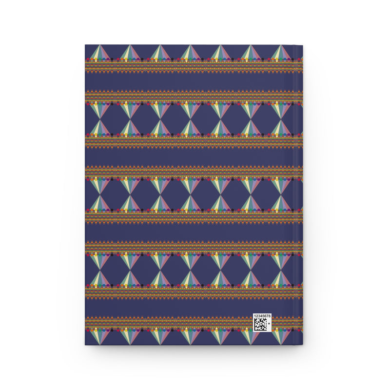 Vibing The Wavelength Hardcover Journal | Queer Art & Black Pride