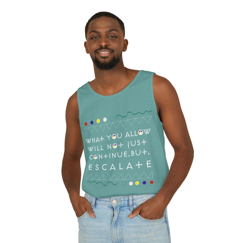 What You Allow... Tank Top | Black Empowerment Apparel