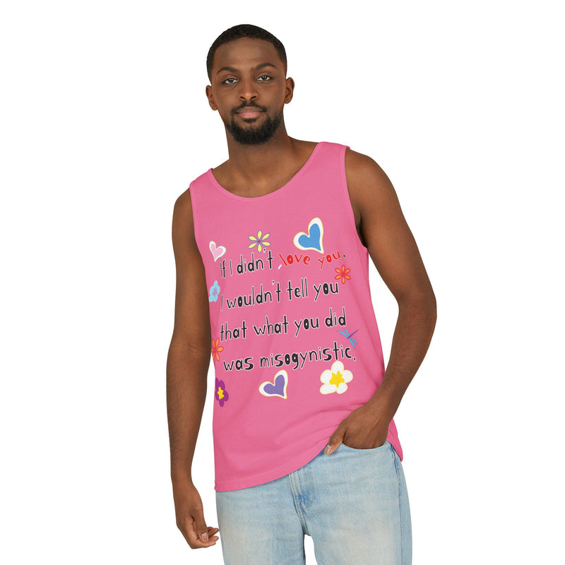 Love Wins (Anti-Misogyny) Tank Top | Black Queer Art