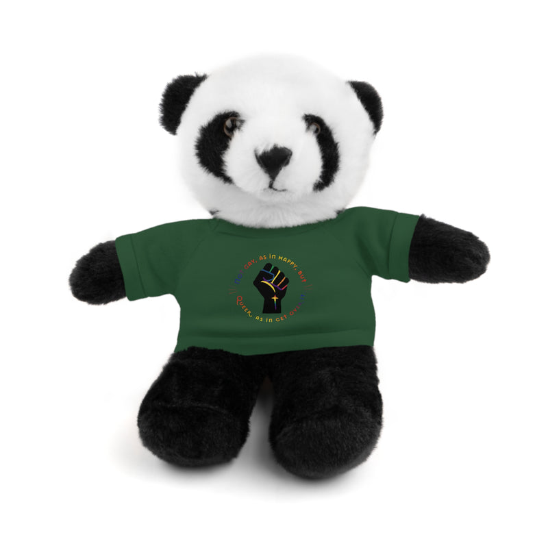 Get Used To It Stuffed Animal | Queer Pride Decor
