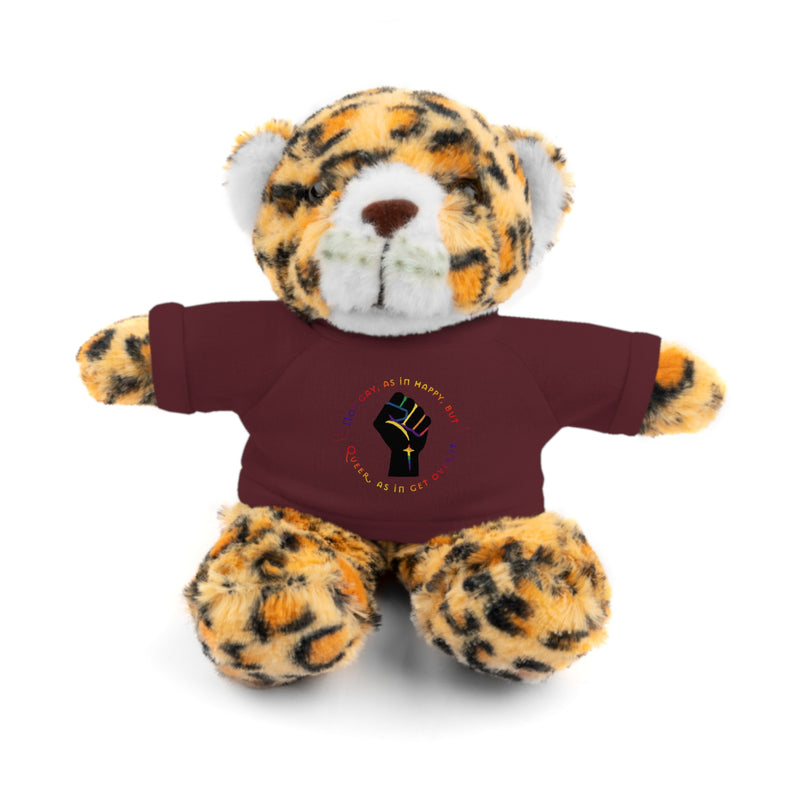 Get Used To It Stuffed Animal | Queer Pride Decor
