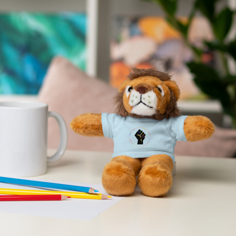 Get Used To It Stuffed Animal | Queer Pride Decor