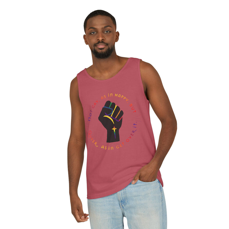 Get Used To It Tank Top | Queer Pride Apparel