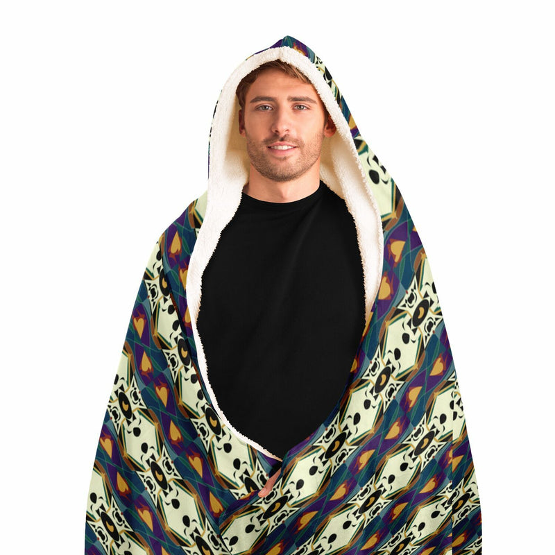 Spider Granma's Love Village Hooded Blanket | Afrocentric Comfort