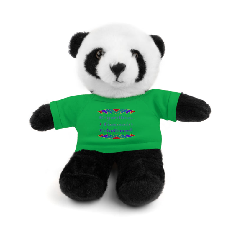 Regardless, I Remain Unbothered Stuffed Animal | Black Pride Accessories