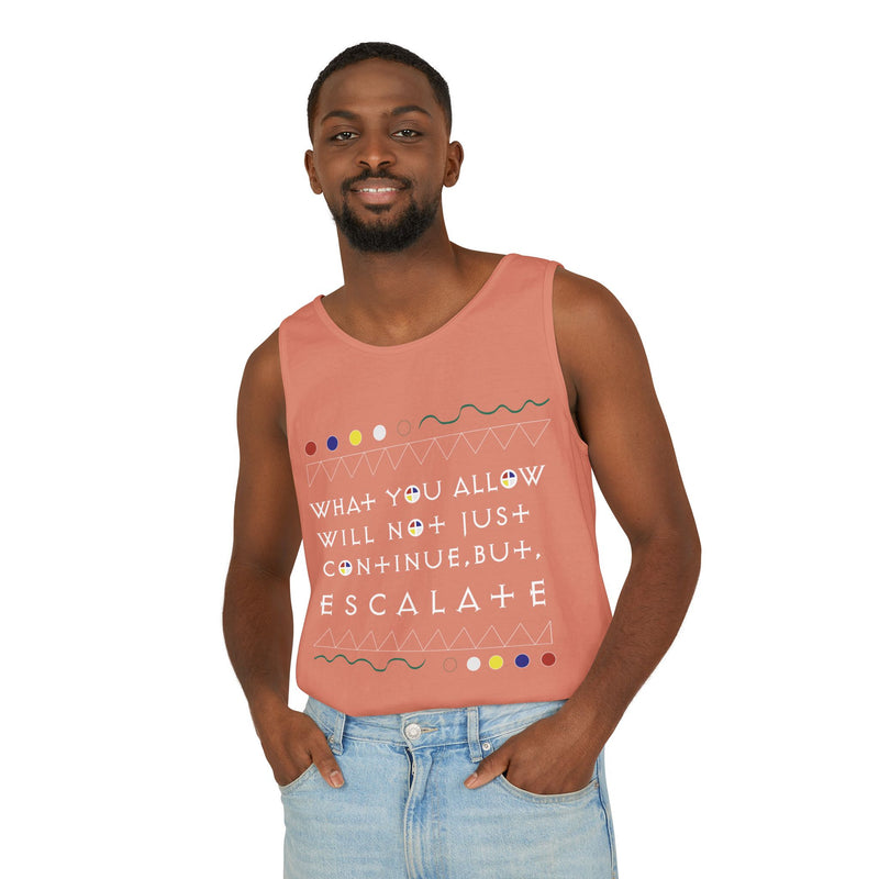 What You Allow... Tank Top | Black Empowerment Apparel