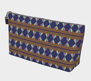 Vibing On The Wavelength Makeup Bag | Queer Art & Black Pride