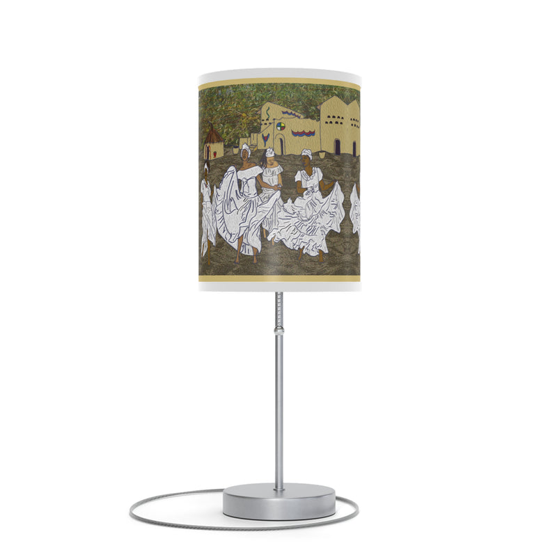 Celebration For Wombed Ones Lamp on a Stand | Black Queer Home Decor