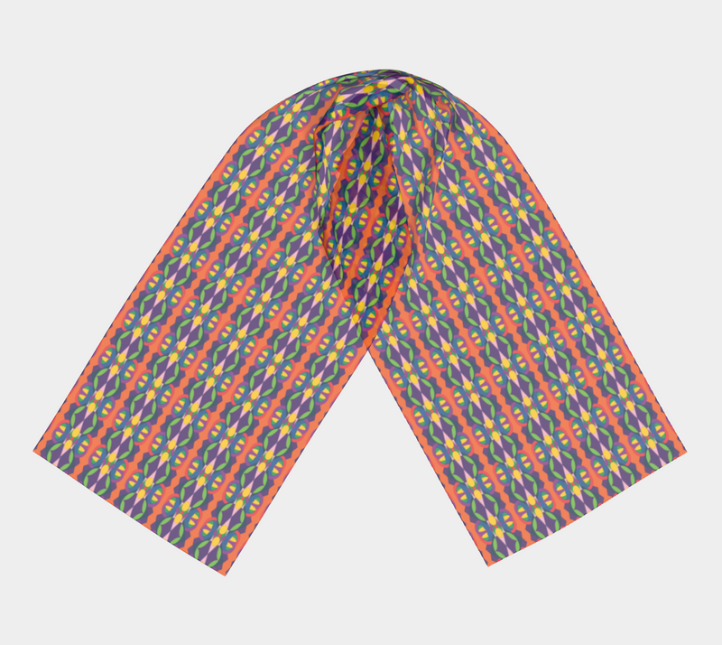 Carnival Butterfly Baby Long Scarf | Black Joy & Queer Art