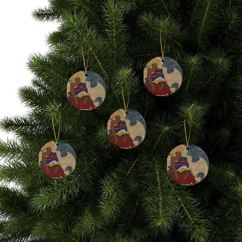 Queen Mother Ornament | Black Women's Pride Decor
