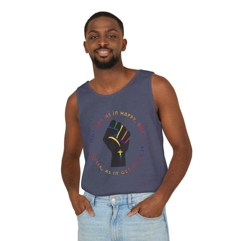 Get Used To It Tank Top | Queer Pride Apparel