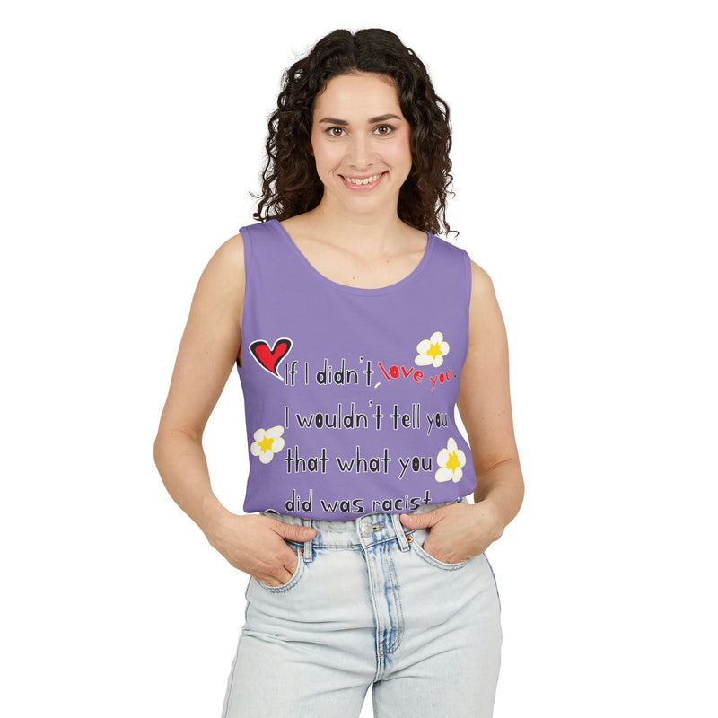 Love Wins (Anti-Racism) Tank Top | Black Pride Apparel