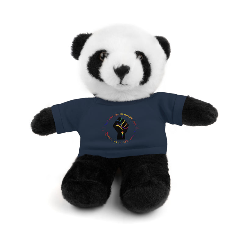 Get Used To It Stuffed Animal | Queer Pride Decor