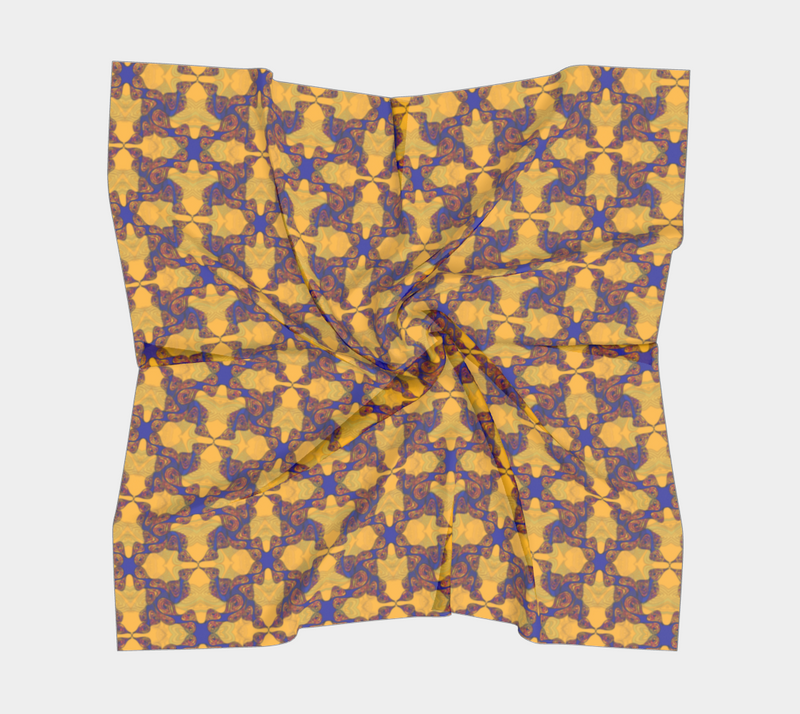 Hot Wata Square Silk Scarf | Black Queer Art
