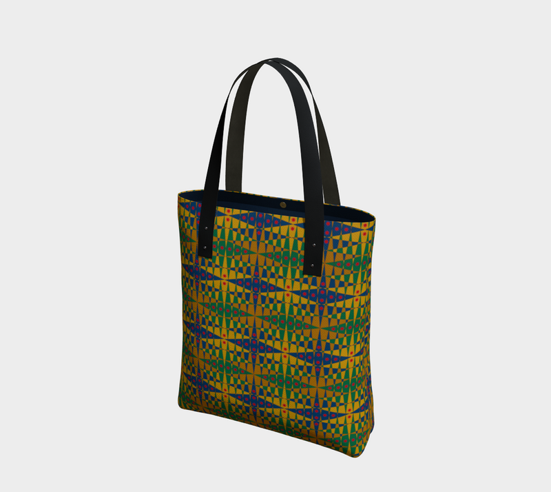 Pitti Pat To Market Tote Bag | Afrocentric Shopping Bag