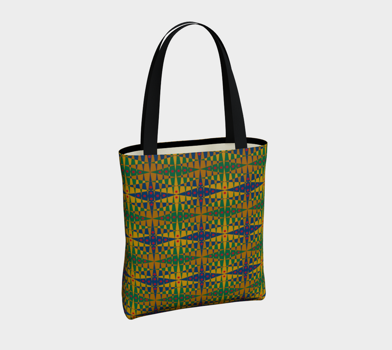 Pitti Pat To Market Tote Bag | Afrocentric Shopping Bag