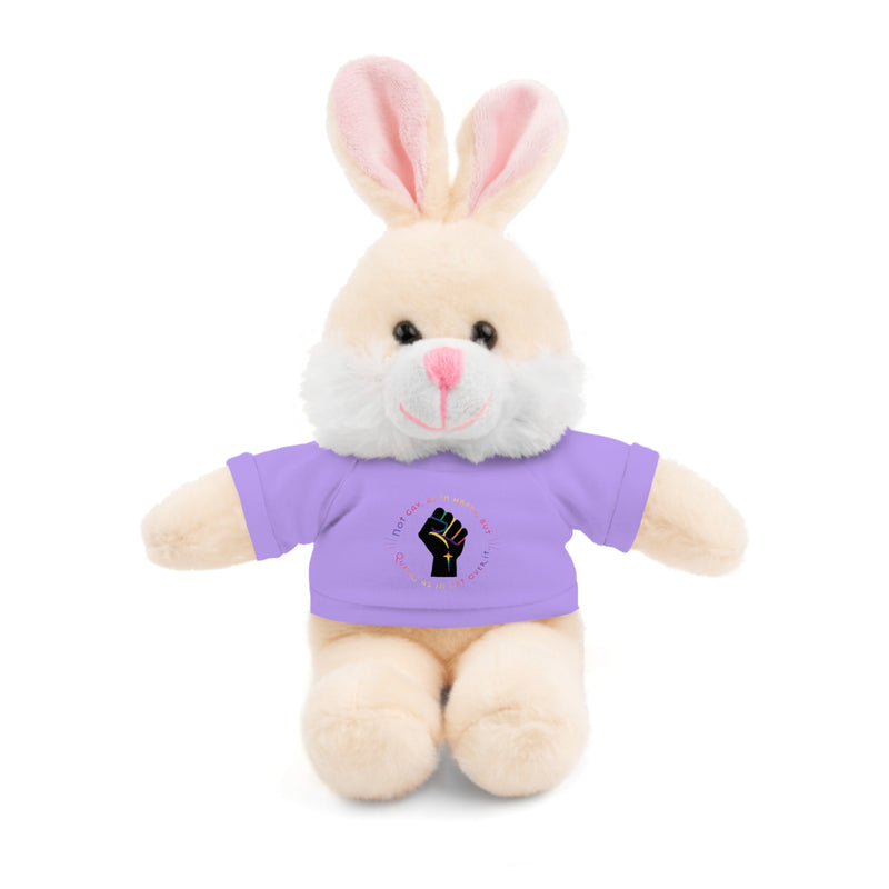 Get Used To It Stuffed Animal | Queer Pride Decor