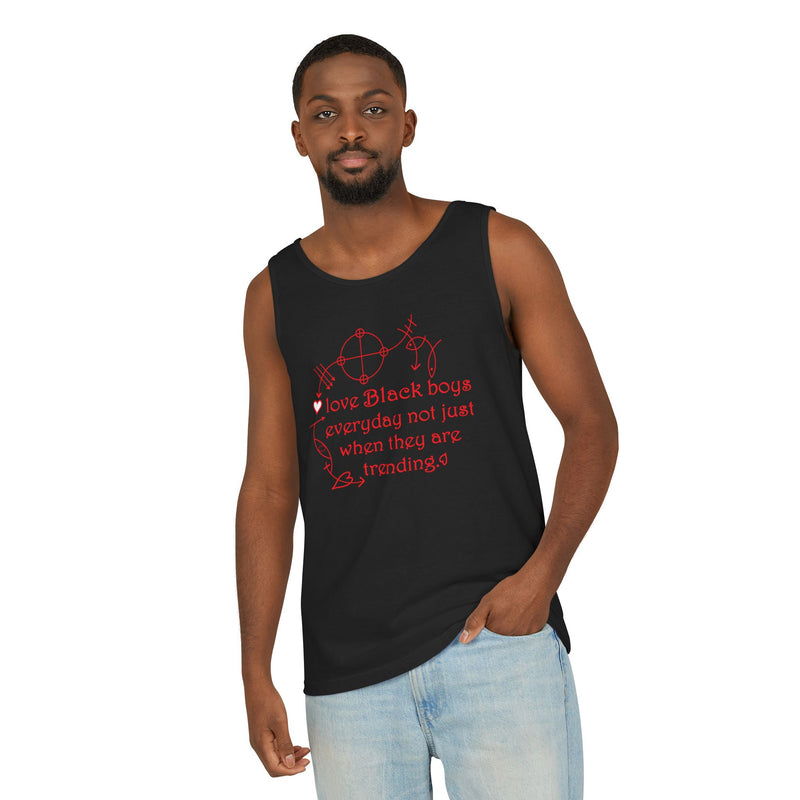 Love Black Boys Everyday Tank Top | Black Boy Joy