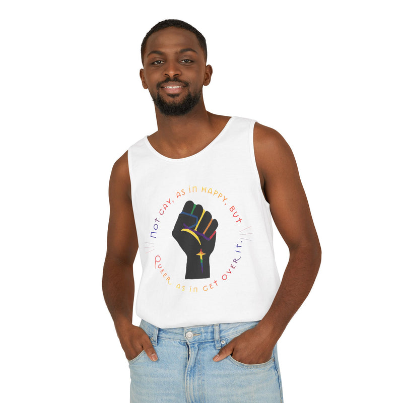 Get Used To It Tank Top | Queer Pride Apparel